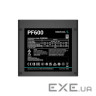 Блок живлення Deepcool 600W PF600 (R-PF600D-HA0B-EU)