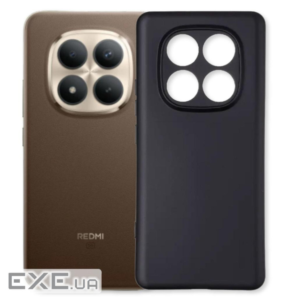 Чeхол-накладка BeCover для Xiaomi Redmi Note 15 Pro Plus 5G Black (714976)