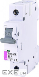 Автоматичний вимикач ETI ETIMAT 6 1p C 1A (6kA) (2141504)