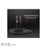Кабель мультимедійний 3.5mm M to 2xRCA M 2.0m AV116 black Ugreen (10584)