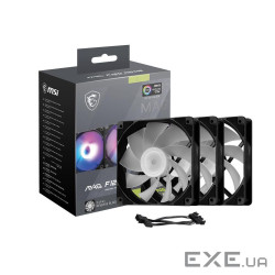 Набір із трьох вентиляторів для корпусу 120MM MAG F120 ARGB-3RB MSI