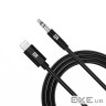 Кабель мультимедійний Lightning to 3.5mm M 1.0m black Armorstandart (ARM76889)