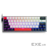 Клавіатура Thunderobot K63 RGB Red Switch USB UA White (6932066313449)