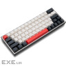 Клавіатура Thunderobot K63 RGB Red Switch USB UA White (6932066313449)