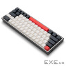 Клавіатура Thunderobot K63 RGB Red Switch USB UA White (6932066313449)