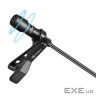 Провідний петличний мікрофон Streamer USB Clip USB-A/USB-C, кабель 3м, чорний (126-40)