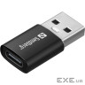 Провідний петличний мікрофон Streamer USB Clip USB-A/USB-C, кабель 3м, чорний (126-40)