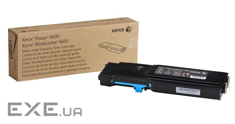 Тонер-картридж Xerox PH6600/ WC6605 (Max) Cyan (106R02233)