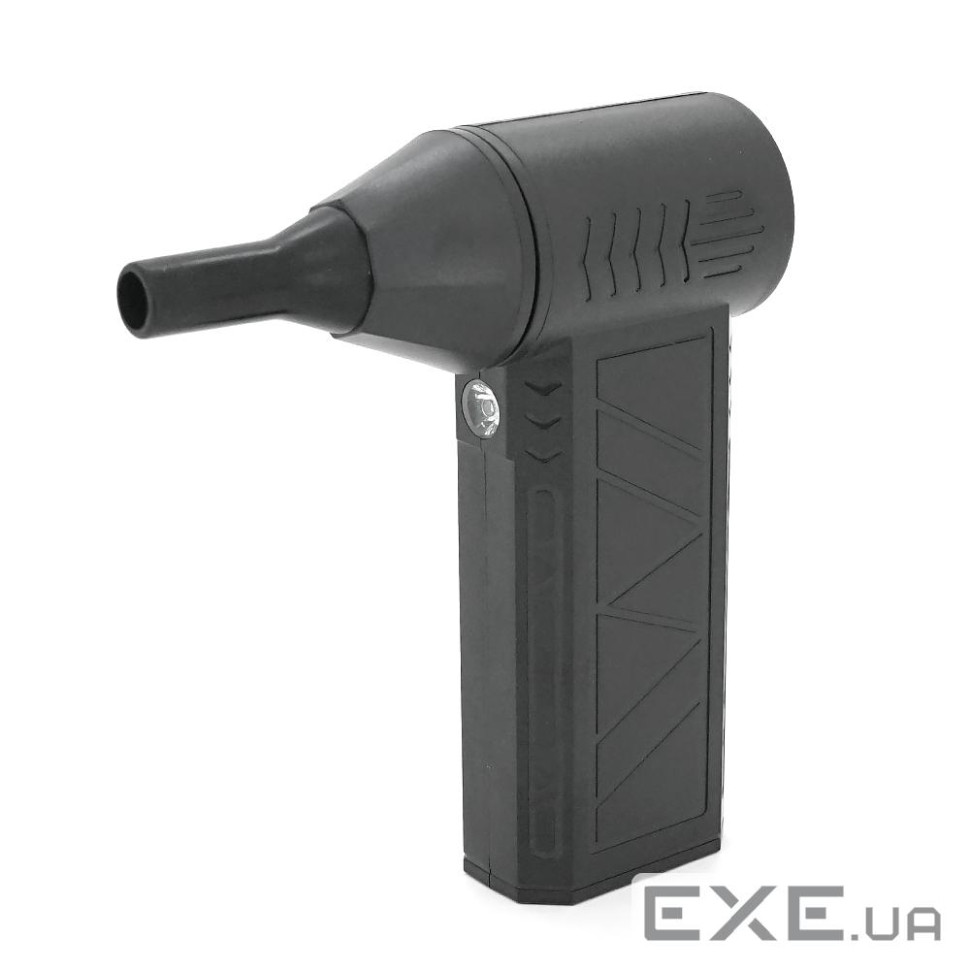 Ручний портативний турбовентилятор компресор ZY7400-SE / PRO, 130000RPM, 52m / s, 51-60дБ, літієва б