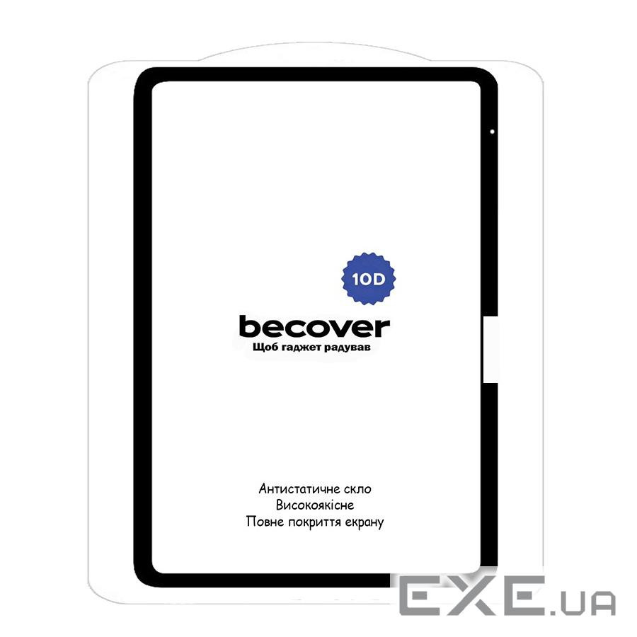 Защитное стекло BeCover 10D для Apple iPad Air 13" M2/M3 (2024/2025) Black (711676)