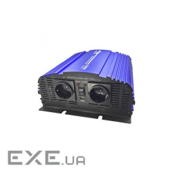 Автомобільний інвертор 12V/220V MS-1500 1800W, approximate sinusoid, USB, Shuko*2 Tommatech (29446)