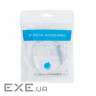 Дата кабель USB 2.0 AM to Micro 5P 0.2m браслет white Extradigital (KBU1781)