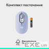 Мишка Logitech POP Mouse With Emoji Bluetooth Lilac (910-007414)
