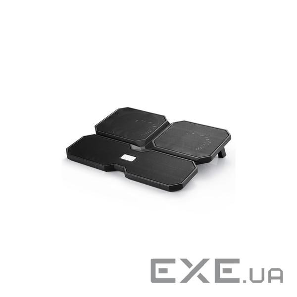 Підставка кулер для ноутбуків до 15.6'' Deepcool, алюм.панель-сітка, 2x14см + 2х10см (Multicore x 6)