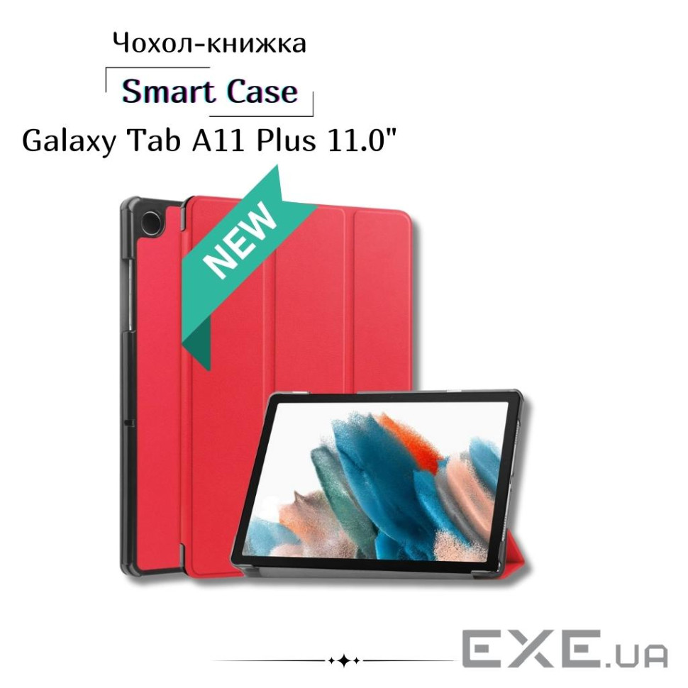 Чохол до планшета BeCover Smart Case Samsung Galaxy Tab A11 Plus SM-X236B 11.0" Red (713996)