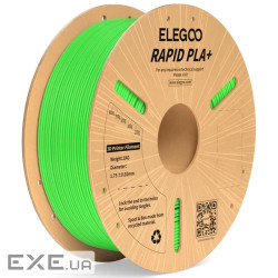 Пластик для 3D-принтера ELEGOO Rapid PLA Plus 1кг, 1.75мм, green (50.203.0118)