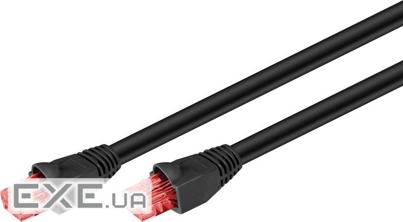 Патч-корд неекранований RJ45 UTP6 60.0m,solid Outdoor AWG24 D=6.6mm Cu,чорний (75.05.5438-1)