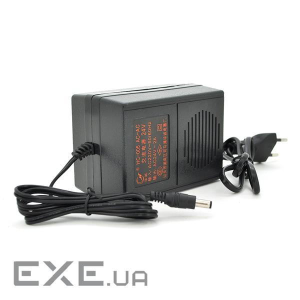 Адаптер трансформаторного типу Input 220 V / Output 24V / 2A (QS-57-24V2000)