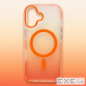 Чохол до мобільного телефона BeCover FIBRA Shock-Proof MagSafe Apple iPhone 17 Orange (715446)