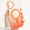 Чохол до мобільного телефона BeCover FIBRA Shock-Proof MagSafe Apple iPhone 17 Orange (715446)