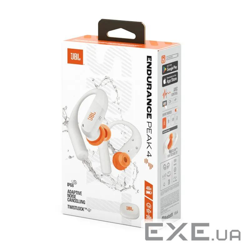 Навушники JBL Endurance Peak 4 White (JBLENDUPEAK4WHT)