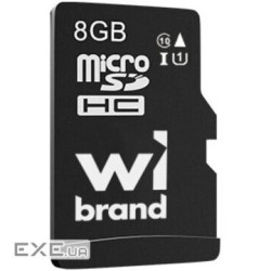 Карта пам'яті WIBRAND microSDHC 8GB Class 10 (WICDHC10/8GB)