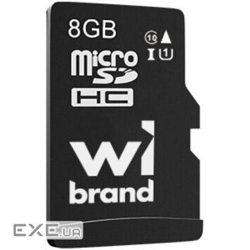 Карта пам'яті WIBRAND microSDHC 8GB Class 10 (WICDHC10/8GB)