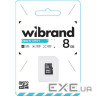 Карта пам'яті WIBRAND microSDHC 8GB Class 10 (WICDHC10/8GB)