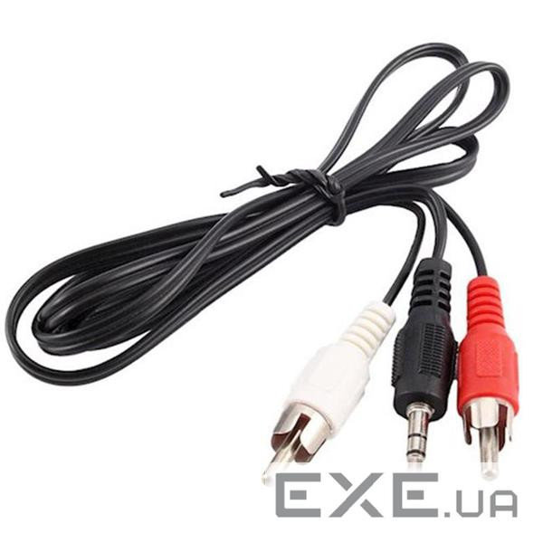 Кабель мультимедійний 3.5mm M to 2xRCA M 3.0m Piko (1283126473906)