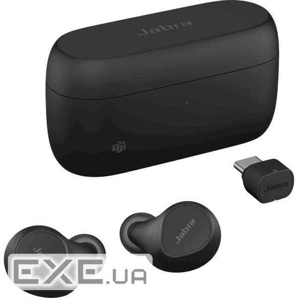 Гарнітура бездротова JABRA Evolve2 Buds USB-C MS (20797-999-899)