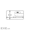 Етикетка самоклеюча UKRMARK термо 36x89/0,26тис, D-99012, сум. з DYMO 99012 LW S0722400 (900363)
