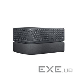 Logitech Keyboard K860 ERGO Split Ergonomic [DE] Grafit mit Handballenauflage (920-009167)