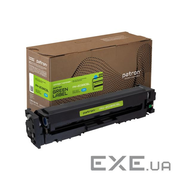 Картридж Patron HP 203A (CF541A) cyan Green Label (PN-203ACGL)
