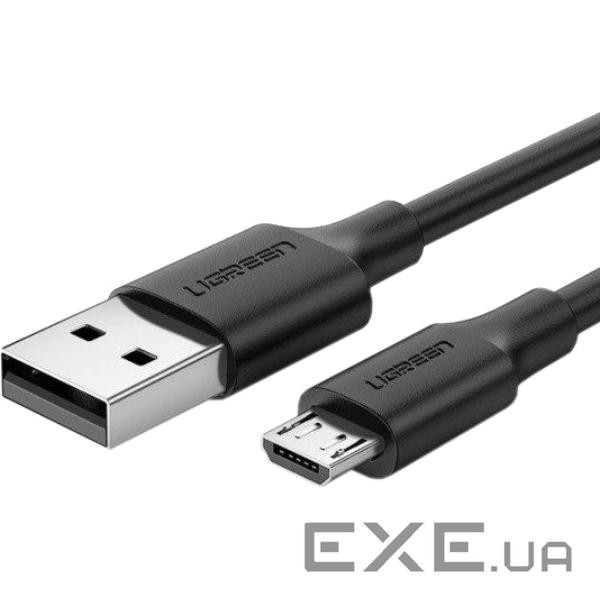 Дата кабель USB 2.0 AM to Micro 5P 1.5m US289 (Black) Ugreen (60137)
