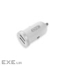 Зарядний пристрій XO 2xUSB 2.1A + cable USB to Micro 5P white (TZ08-M-WH)