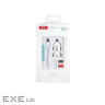 Зарядний пристрій XO 2xUSB 2.1A + cable USB to Micro 5P white (TZ08-M-WH)