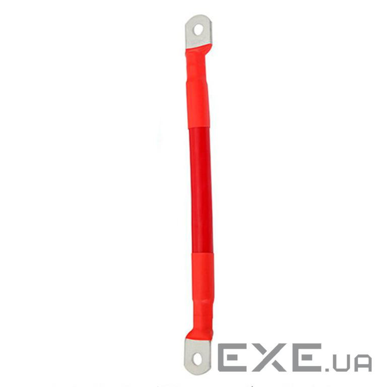 Перемичка (з&apos,єднувач) у пластику для акумуляторів, 20см, мідь (YT-Т050) 050)