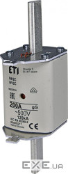 Запобіжник ETI NH-2C / gG 200A 500V KOMBI (4185217)