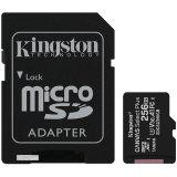Карта пам'яті KINGSTON microSDXC Canvas Select Plus 256GB UHS-I U3 V30 A1 Class 10 + SD (SDCS2/256GB)