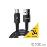 Дата кабель USB 2.0 AM to USB-C 2.0m 100W black Essager (EXC7A-CGA01-P)