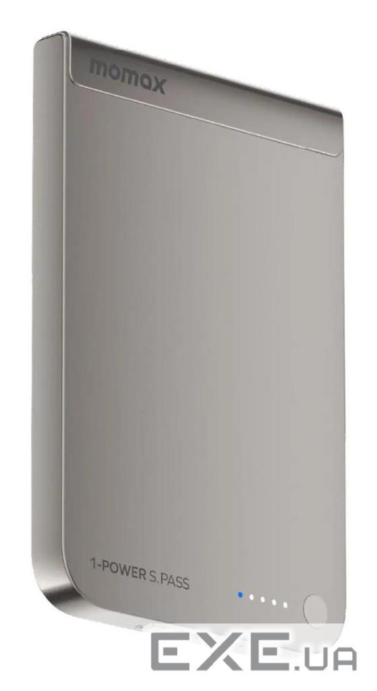 Портативний зарядний пристрій WRL 5000MAH TITANIUM IP161Q2L MOMAX