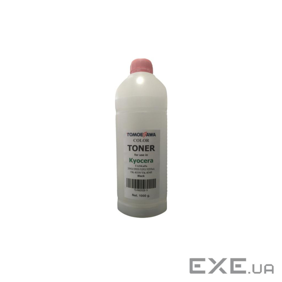 Тонер KYOCERA TK-8335/TK-8345 1000г Black Tomoegawa (TG-KM2552B-1X)