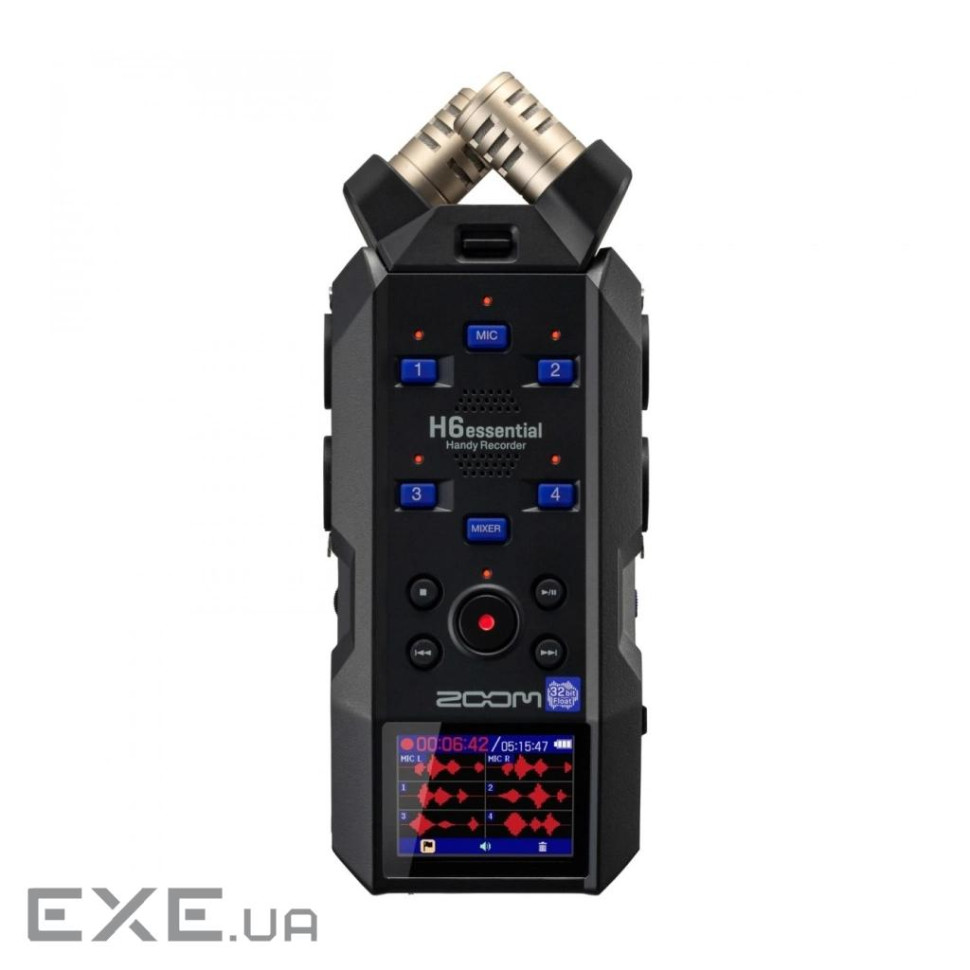 Цифровий диктофон Zoom H6essential рекордер (530444)