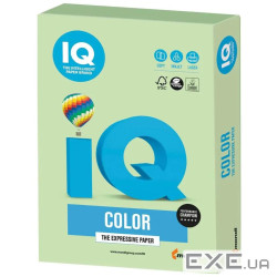 Папір Mondi IQ color А4 pastel, 160g 250sh Green (MG28/A4/160/IQ)