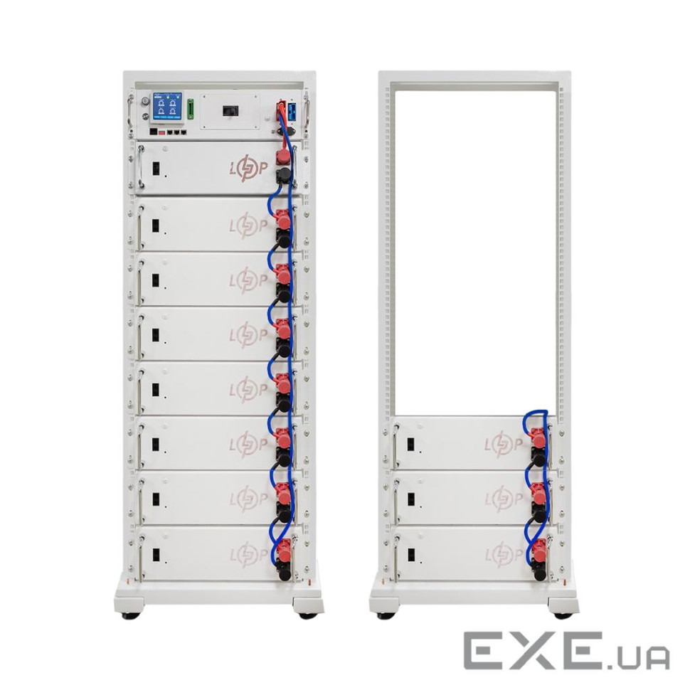 Аккумулятор LP LiFePO4 Battery HVM 614,4V 50Ah (30720 Wh) BMS 160А P AB Lrack white (38296)