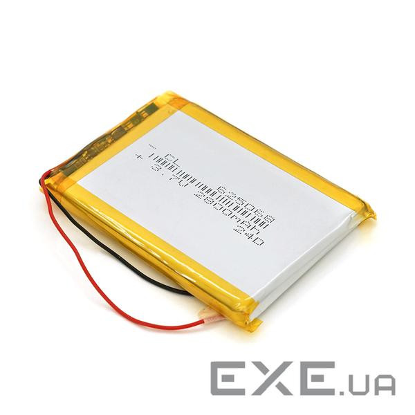 Літій-полімерний акумулятор 62*50*68mm (Li-ion 3.7В 2800мА&middot,ч) (625068) ) (625068)