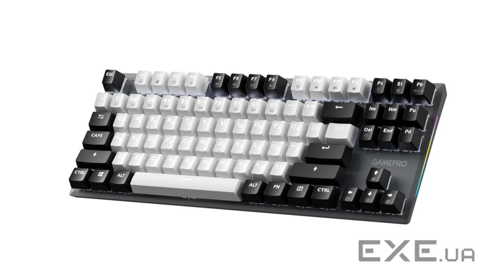 Дротова механічна клавіатура GamePro Genesis Joker (MK124G) 87% Red switches