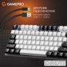 Дротова механічна клавіатура GamePro Genesis Joker (MK124G) 87% Red switches