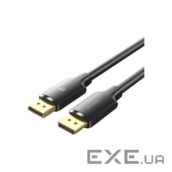 Кабель DisplayPort M-M 1.5м, V1.2, 4K 60 Гц 3D Dolby 7.1 Vention (HAKBG)
