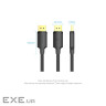 Кабель DisplayPort M-M 1.5м, V1.2, 4K 60 Гц 3D Dolby 7.1 Vention (HAKBG)